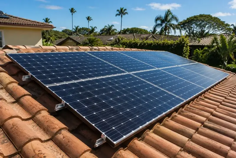 Installation de panneaux solaires à Vautebis